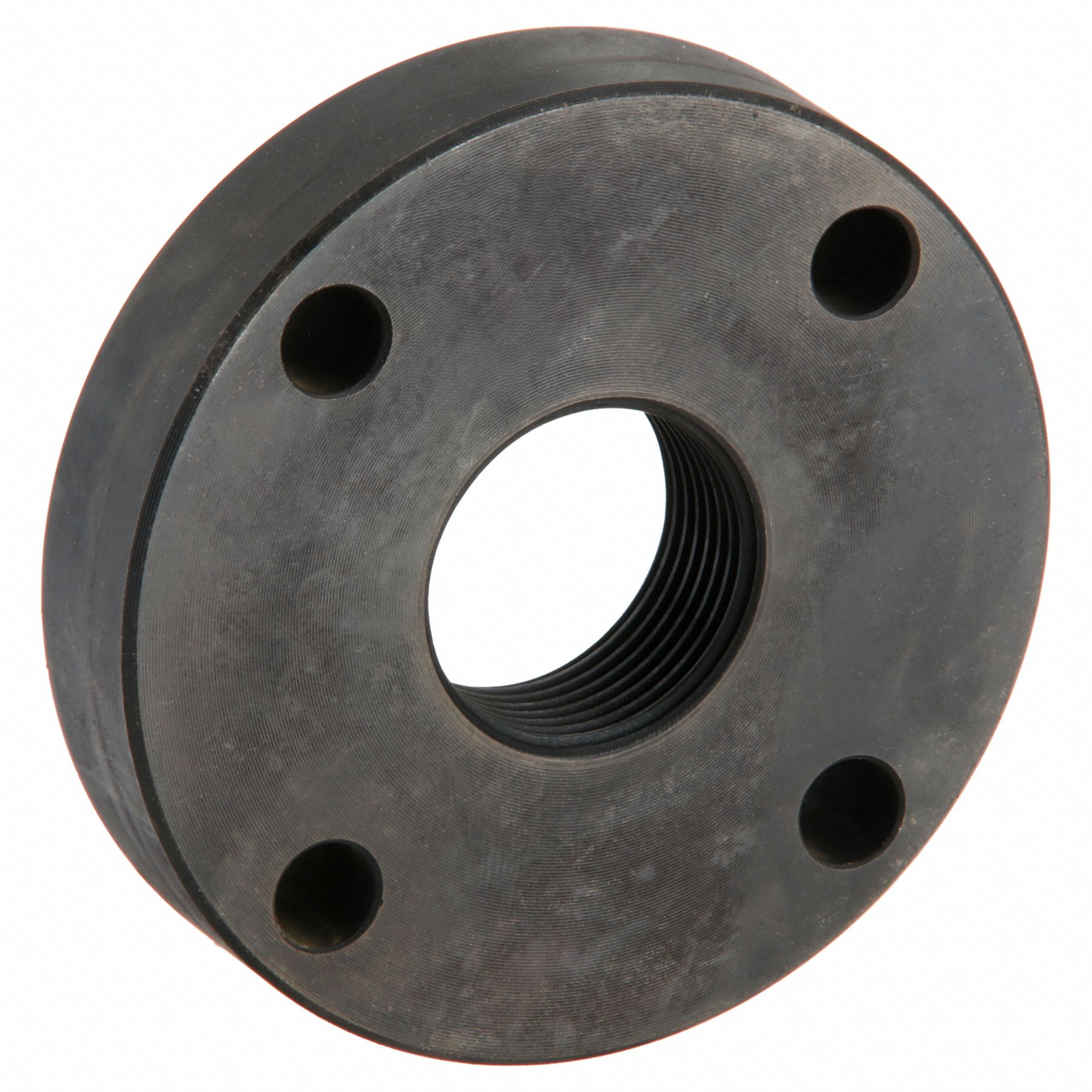 Ball Screw Flange: For 0.5 in Ball Screw, 2.6 in Overall Dia, Steel