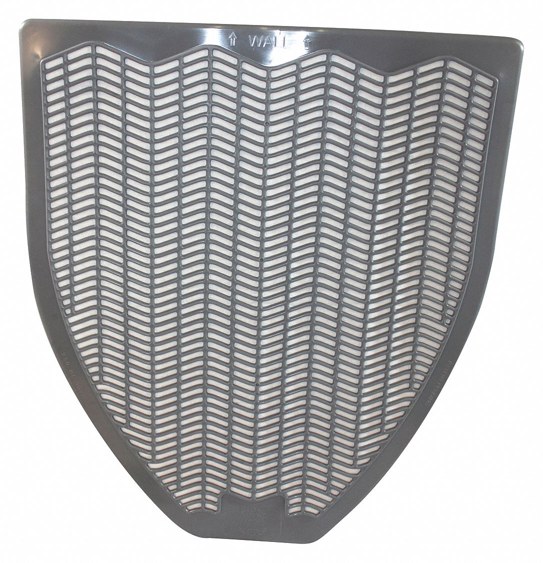 IMPACT, 1/8 in Mat Thick, 20 3/8 in Lg, Urinal Floor Mat 2LHJ91525