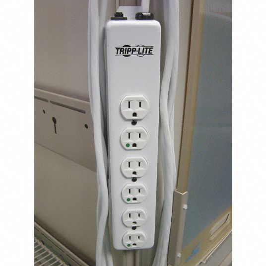 Hospital Grade 6Outlet Strip Grainger