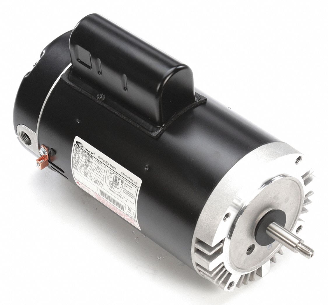 CENTURY 3 HP Pool and Spa Pump Motor, CapacitorStart/Run, 208230V