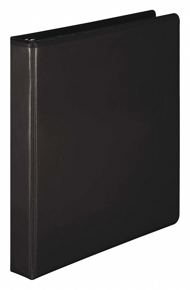 WILSON JONES 3Ring Binder 1 in Ring Size Binders, DRing, 225 Sheet Capacity Binders