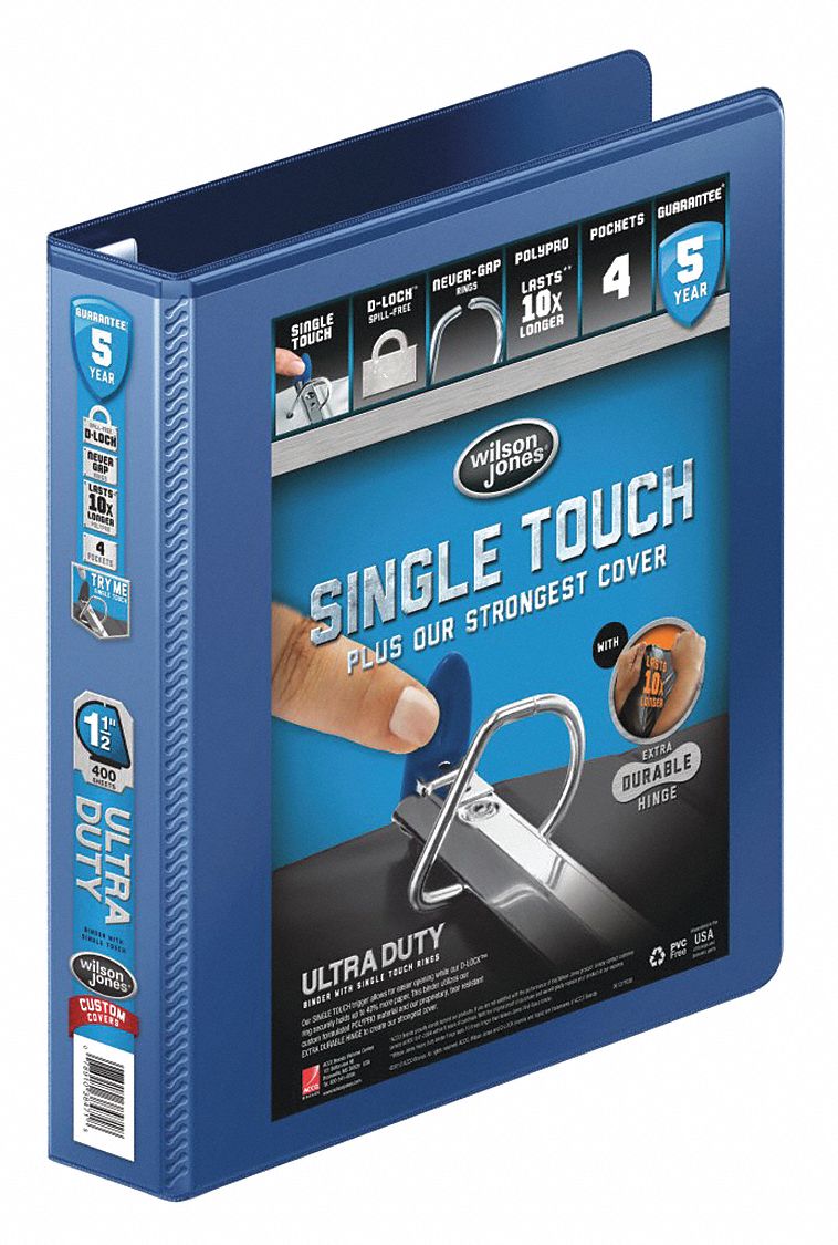 WILSON JONES 3Ring Binder 2LJV2W86634295PP Grainger