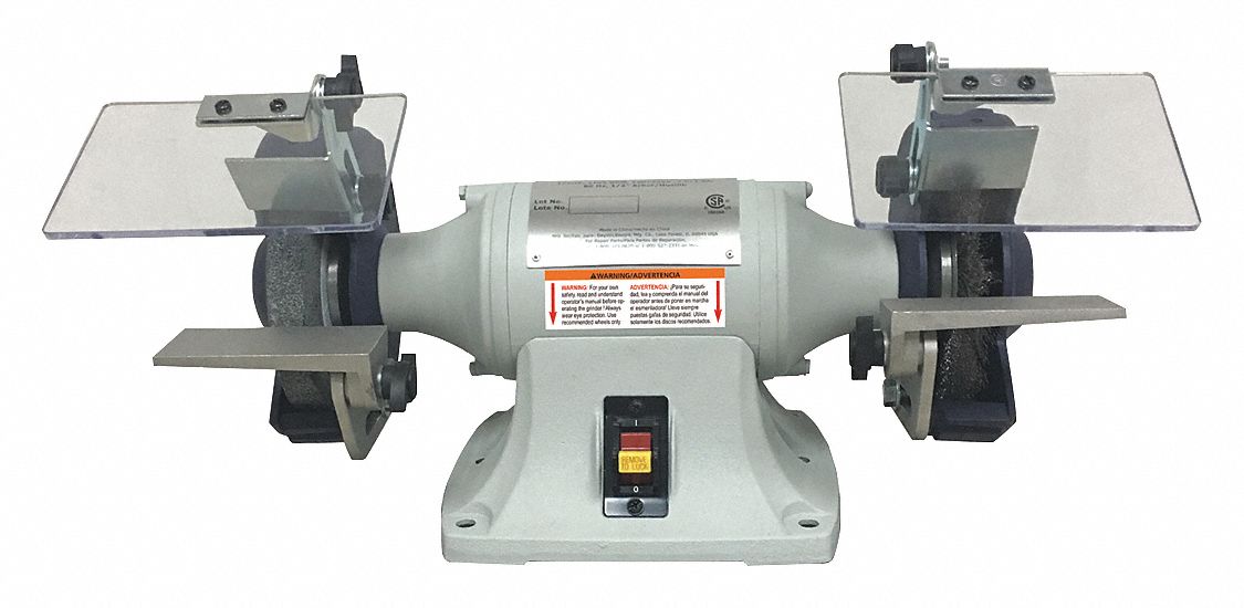 Jet Bench Grinder For Max Wheel Dia 8 In For Max Wheel Thickness 1 In Grinding Wheel Grit 36 60 18f216 577102 Grainger