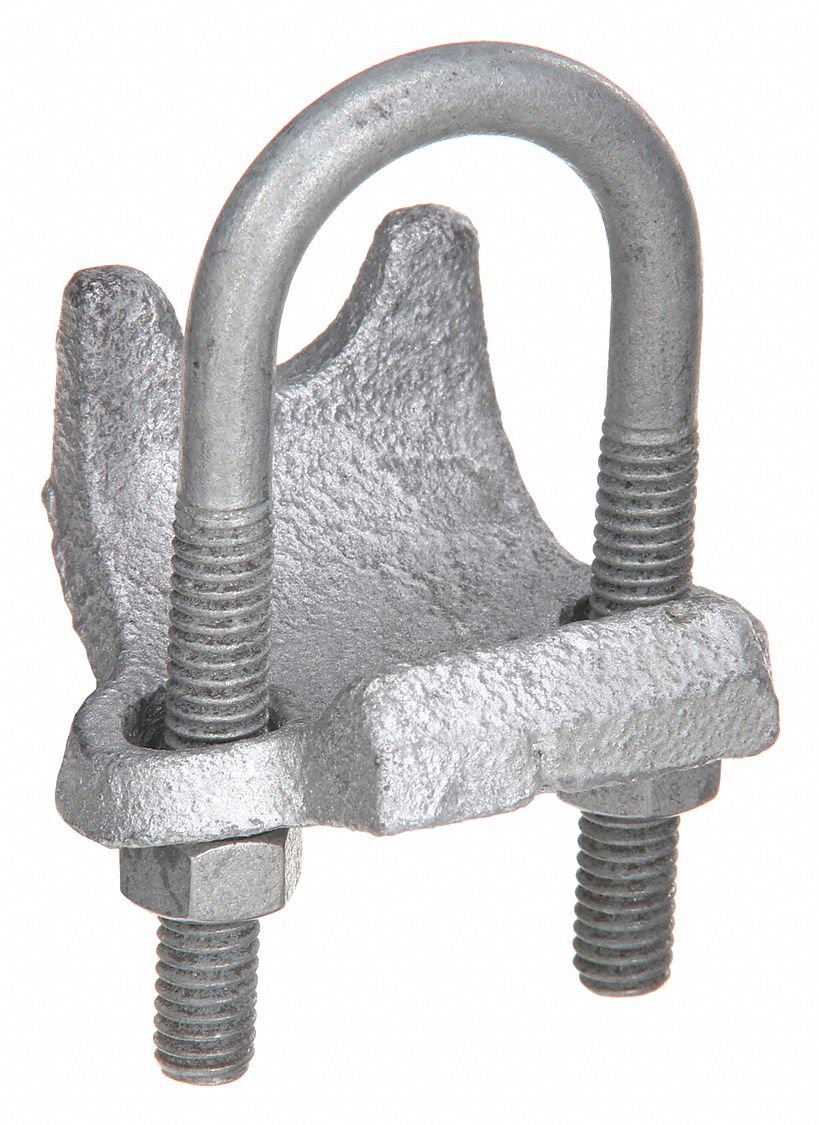 Steel, 3/64 in to 1 5/8 in, Right Angle Conduit Clamp - 2LKV1