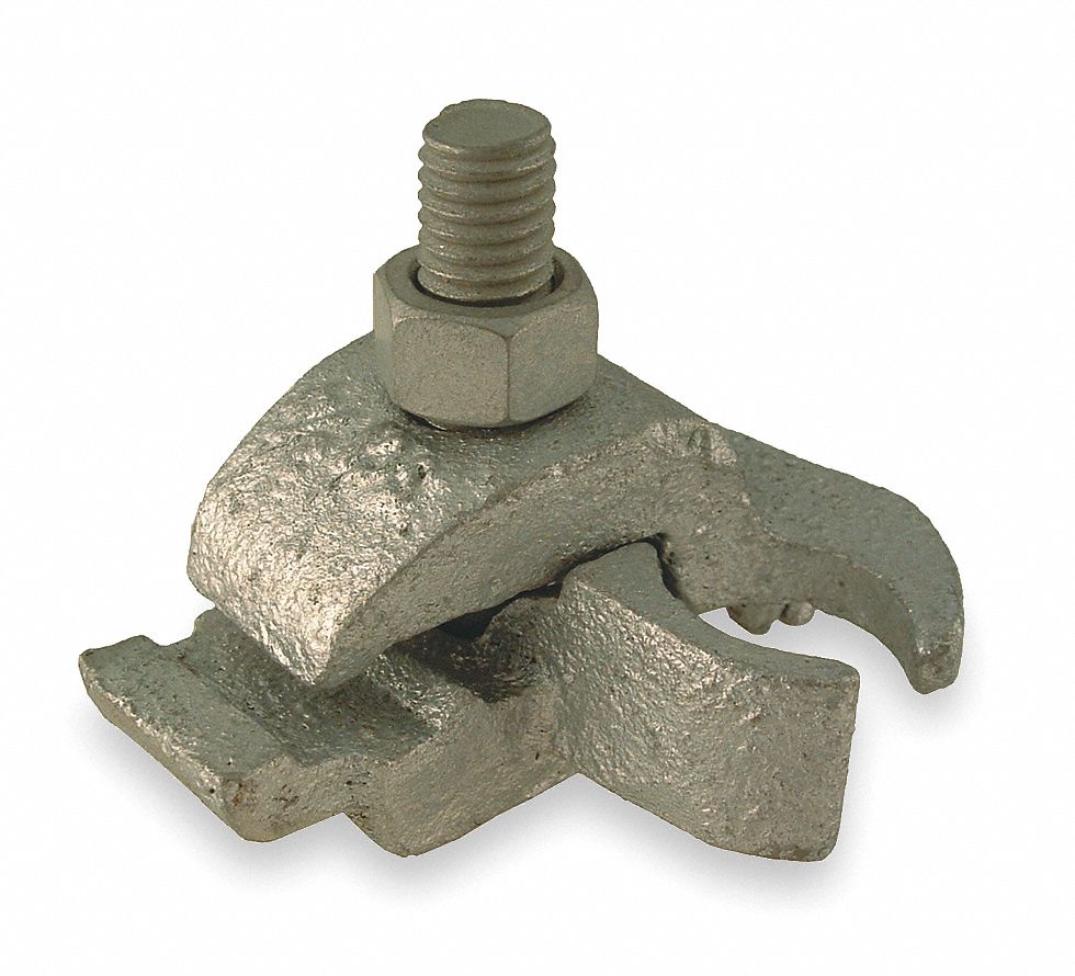 HUBBELL KILLARK Edge Conduit Clamp, Conduit Clamps, Malleable Iron, 1