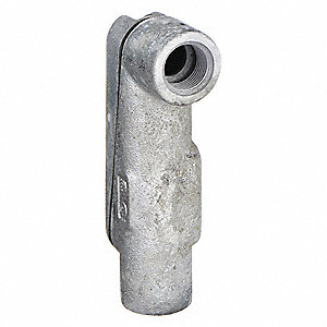 CONDUIT OUTLET BODY,IRON,2 IN.