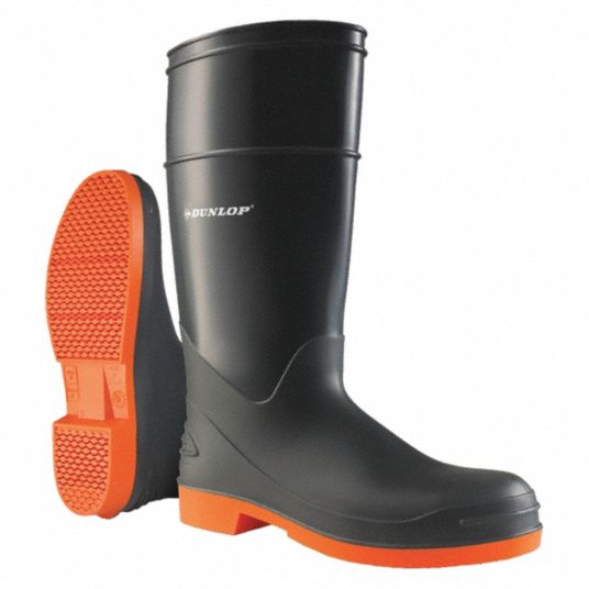 Defined Heel/Oil-Resistant Sole/Steel Toe/Waterproof, Rigid Steel ...