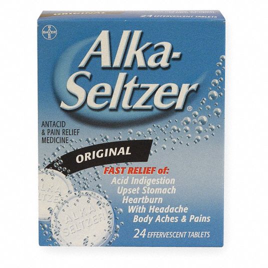 Alka Seltzer®, Sodium bicarbonate Grainger