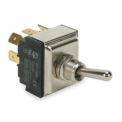 Toggle Switch,SPDT,15A @ 277V,QuikConnct POWER FIRST 2LMZ3