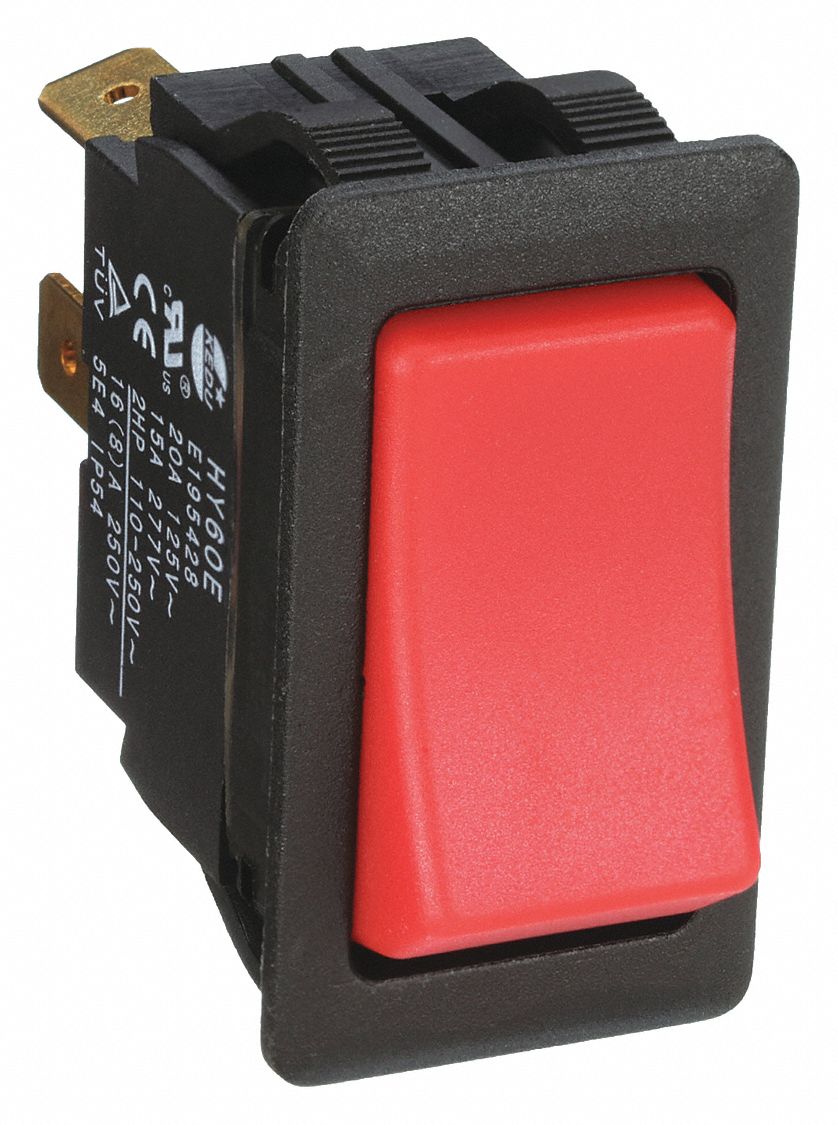 POWER FIRST, SPST, On/Off, Rocker Switch - 2LNA7|2LNA7 - Grainger
