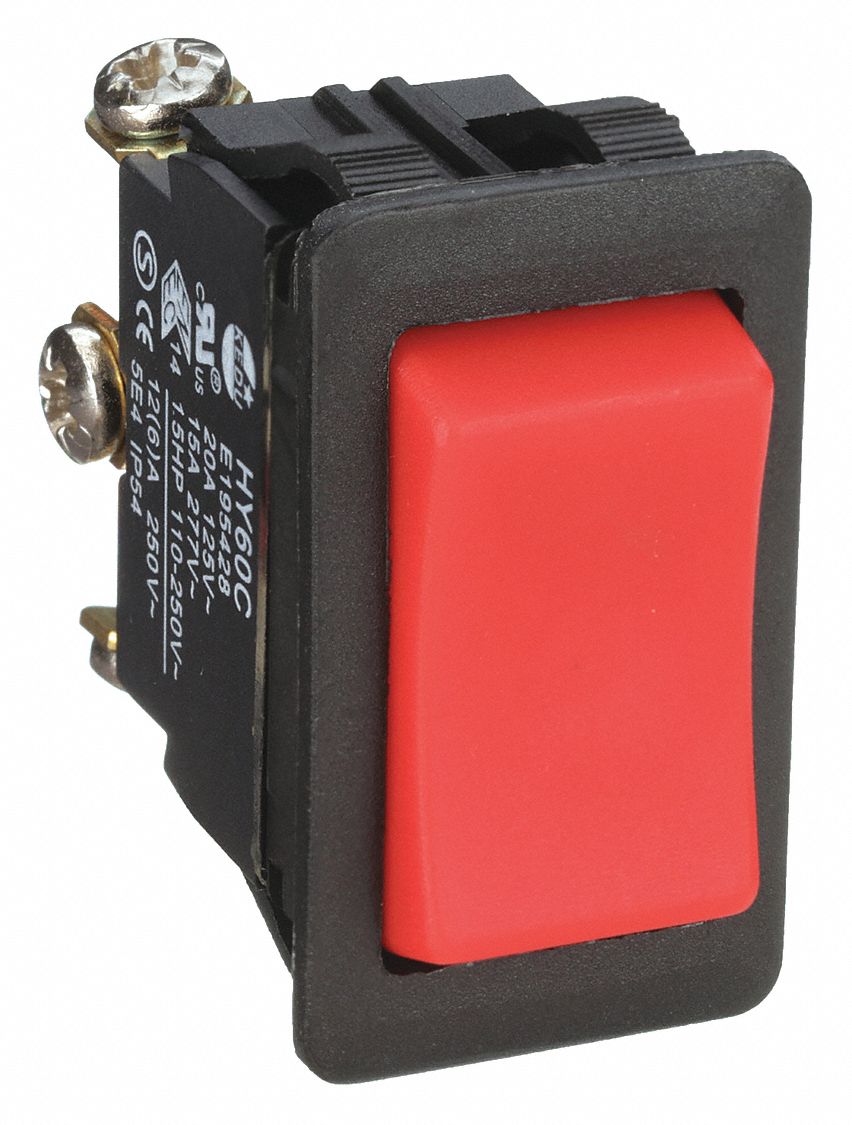 Rocker Switch, SPDT, Rocker Switch 2LND72LND7 Grainger