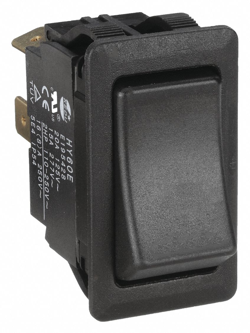 Overload Protector Rocker Switch 10A 250V Two-in-One Overcurrent