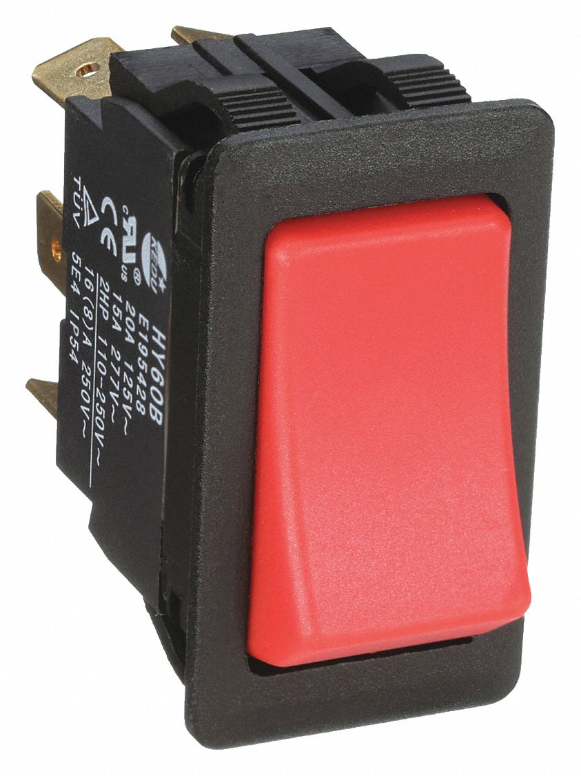 POWER FIRST, DPDT, On/Off/On, Rocker Switch - 2LNG3|2LNG3 - Grainger