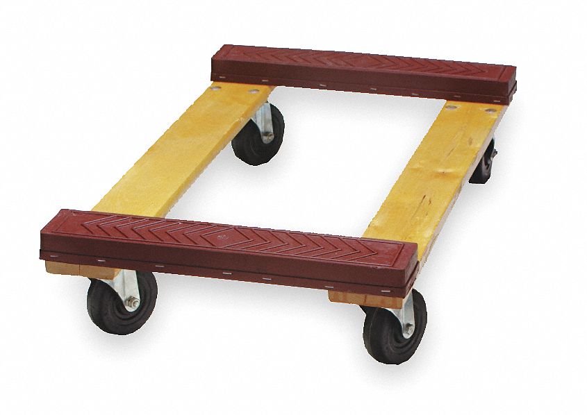 General Purpose Dolly, 1000 lb Load Capacity - Grainger