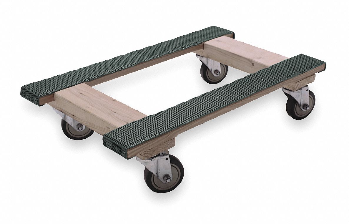 General Purpose Dolly, 1000 Lb Load Capacity - Grainger