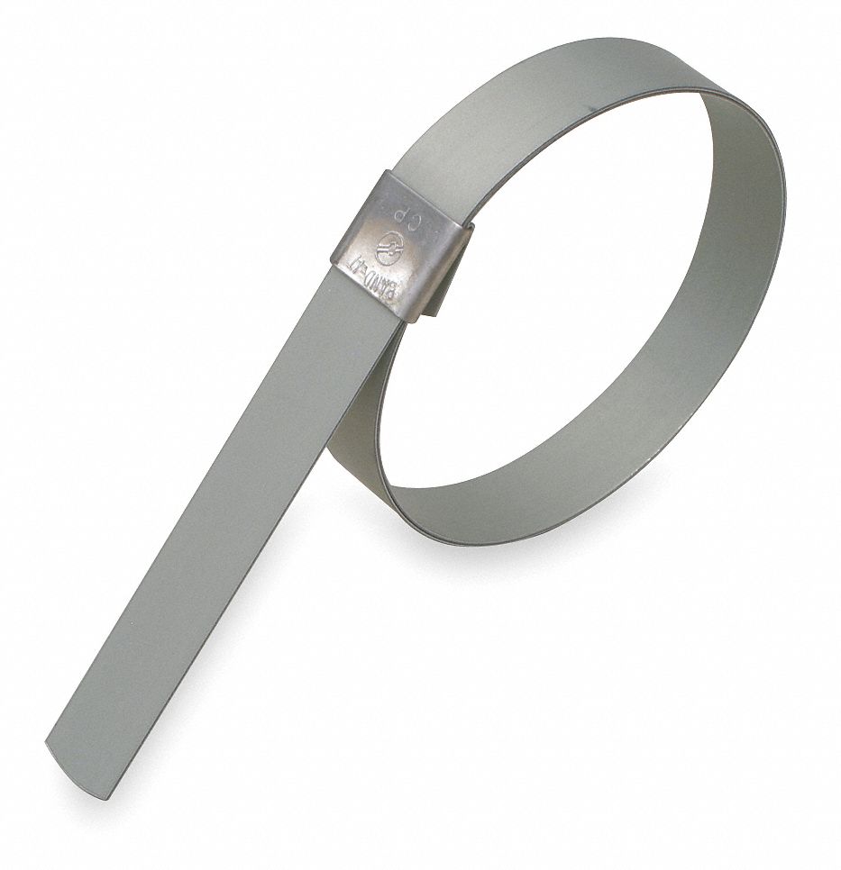 BANDIT Galvanized Carbon Steel Band Clamp, PK of 10 2LPF1GRP129