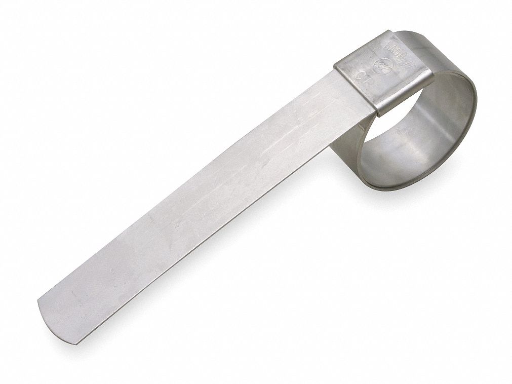 BANDIT 201 Stainless Steel Band Clamp, PK of 10 2LPF5GRP04S Grainger