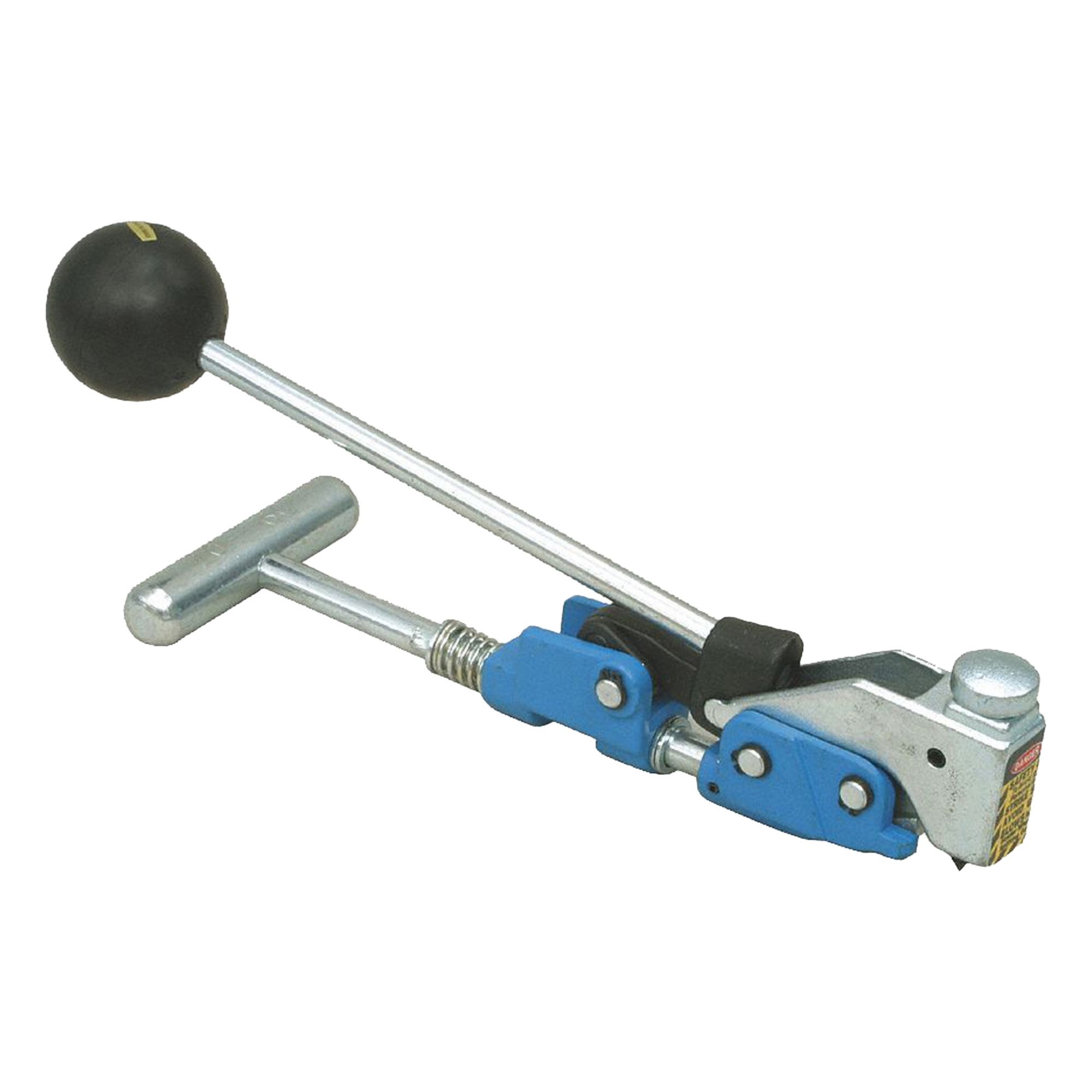 Center Punch Hand Tool: 0.625 in Min. Strapping Wd, 0.625 in Max. Strapping Wd