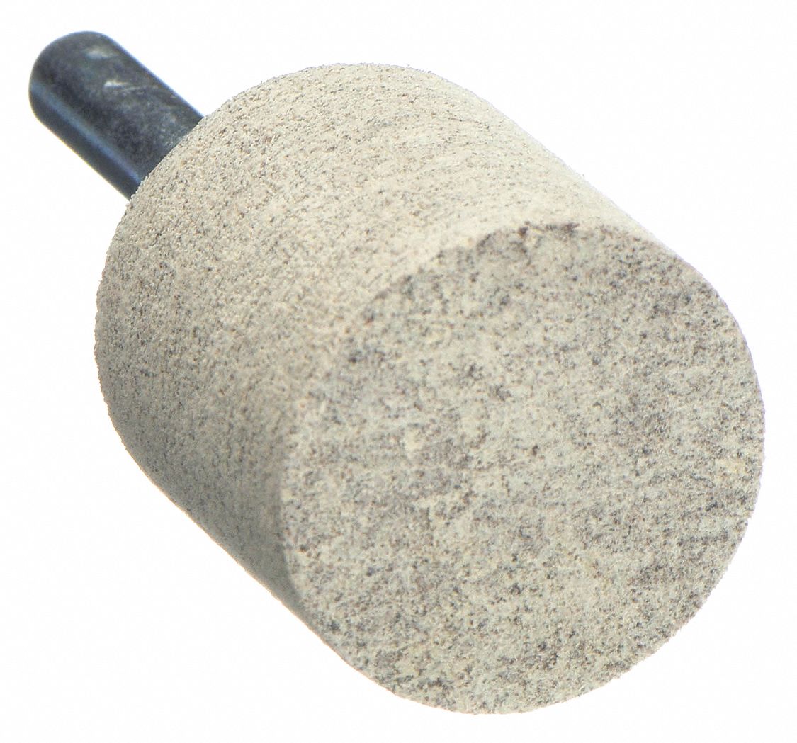 MOUNTED POINT, 1 IN DIAMETER, ALUMINUM OXIDE, 80 GRIT, W220
