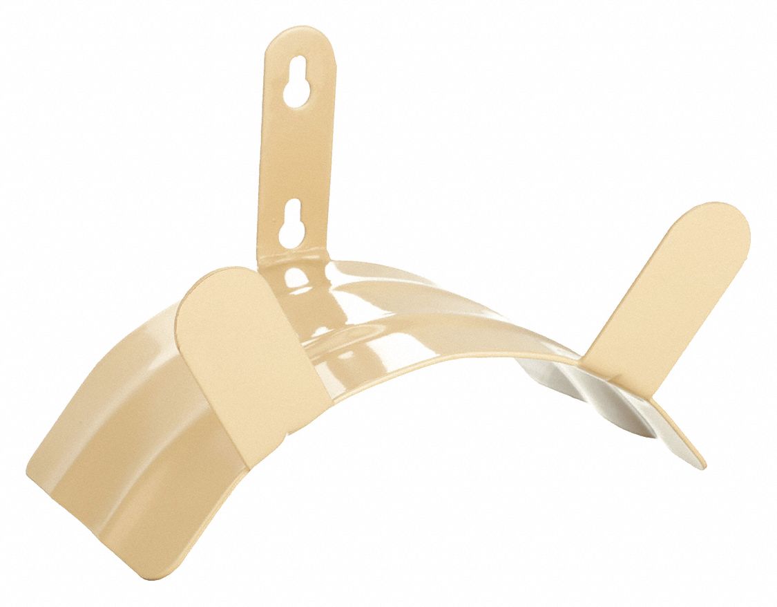 Garden Hose Hanger: 125 ft (5/8 in I.D.), Steel, Tan