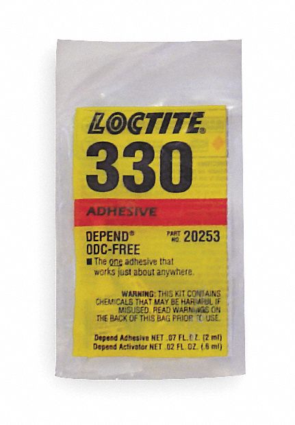 2LTE1 - Acrylic Adhesive Kit 3mL Yellow