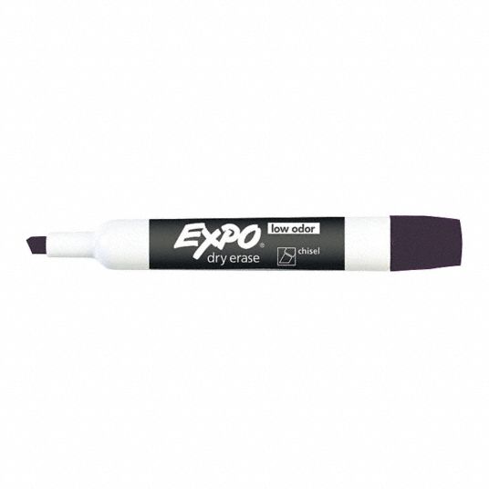 Expo Dry Erase Markers, Black - 12 dry erase markers