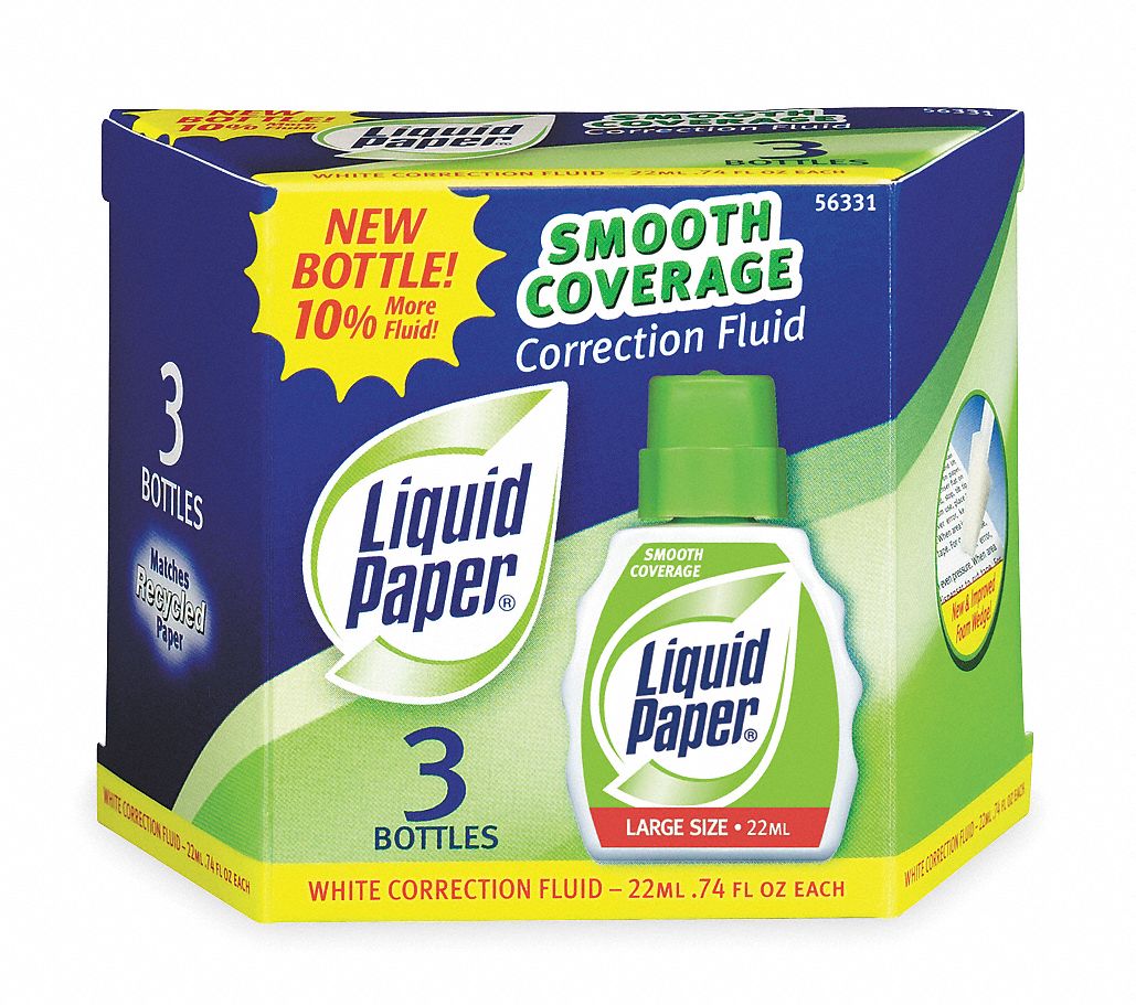 liquid paper green correction fluid