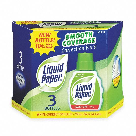 Liquid paper deals correction fluid colors