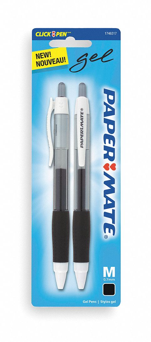 paper mate colored gel pens