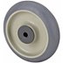 Antimicrobial Nonmarking Rubber Tread on Plastic Core Wheels