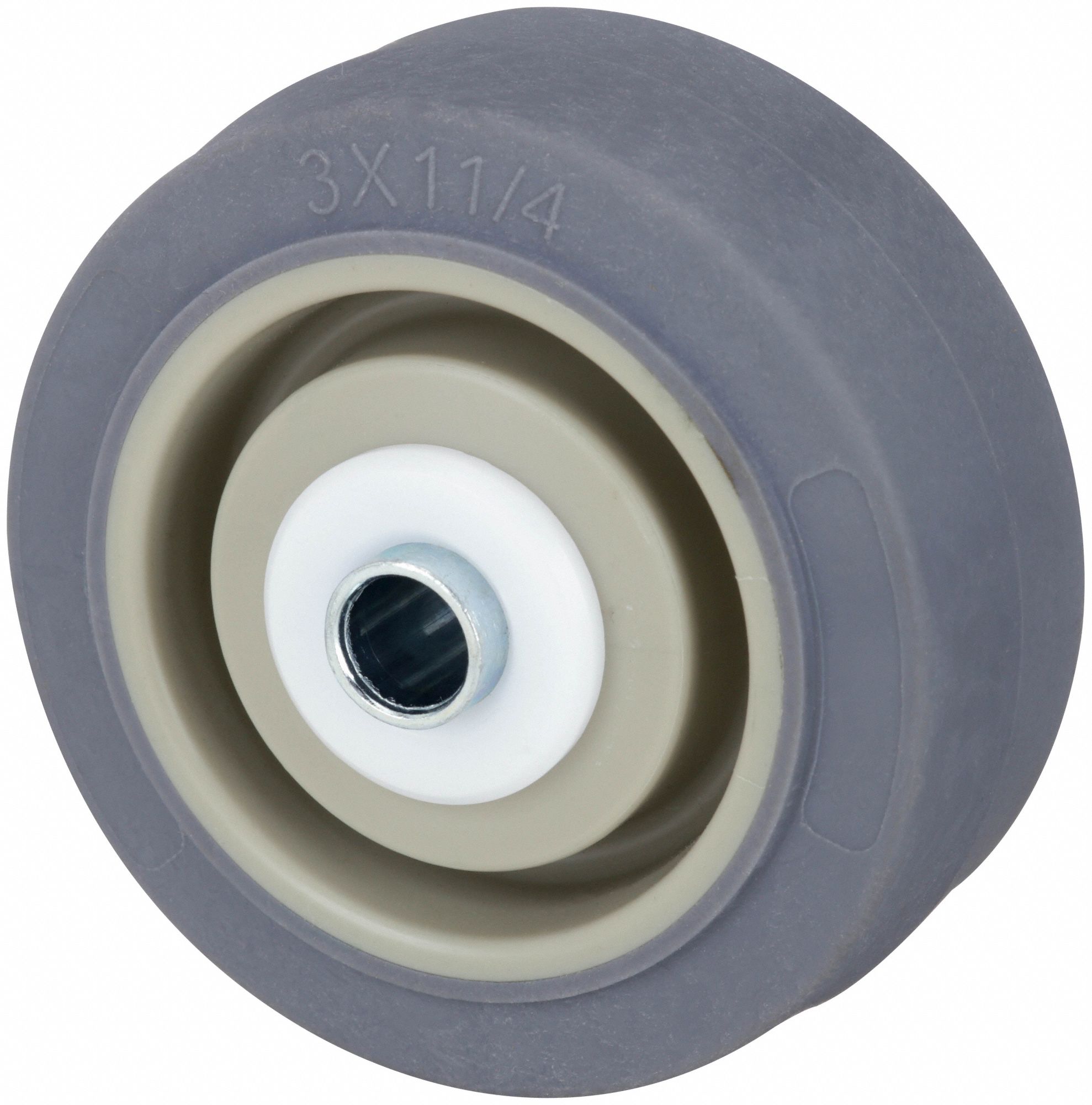 CASTER WHEEL,TPR,3" DIA.,200 LBS.