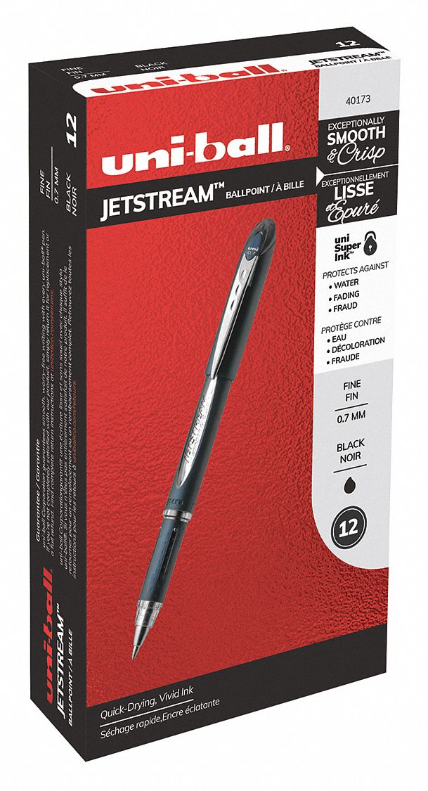 Rollerball Pens Black PK12