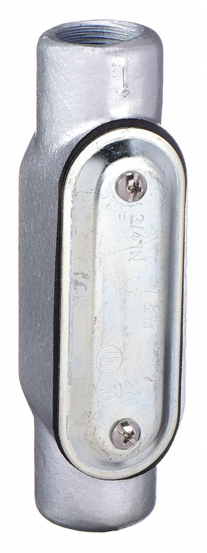Conduit Outlet Body: Iron, 3/4 in Trade Size, C Body, 6.6 cu in Body Capacity, Threaded Hub
