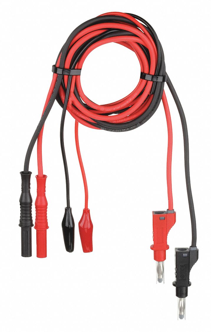 B&k Precision Power Supply Test Lead Kit, 60 In. L TLPS TLPS 1 Each