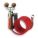 DUAL HEAD DRENCH HOSE,WALL MOUNT,12