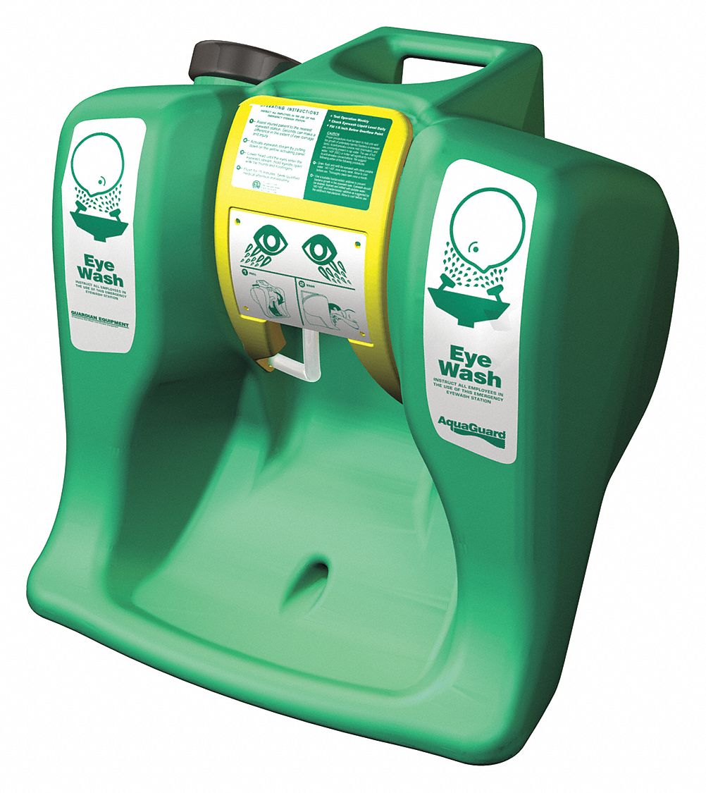 Guardian Aquaguard Gravity-Flow Portable Eyewash 16 Gal