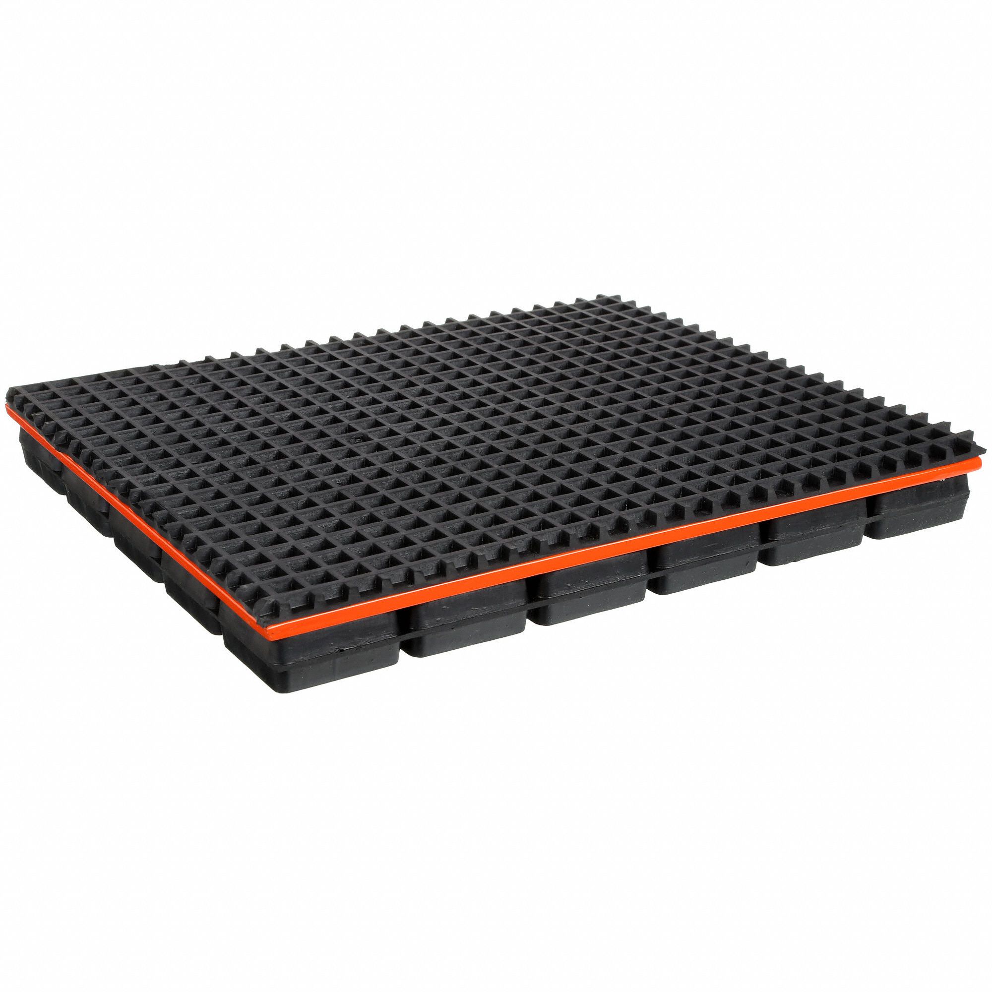 MASON Vibration Isolation Pad, Neoprene, 6000 lb Max. Steady Load, 10