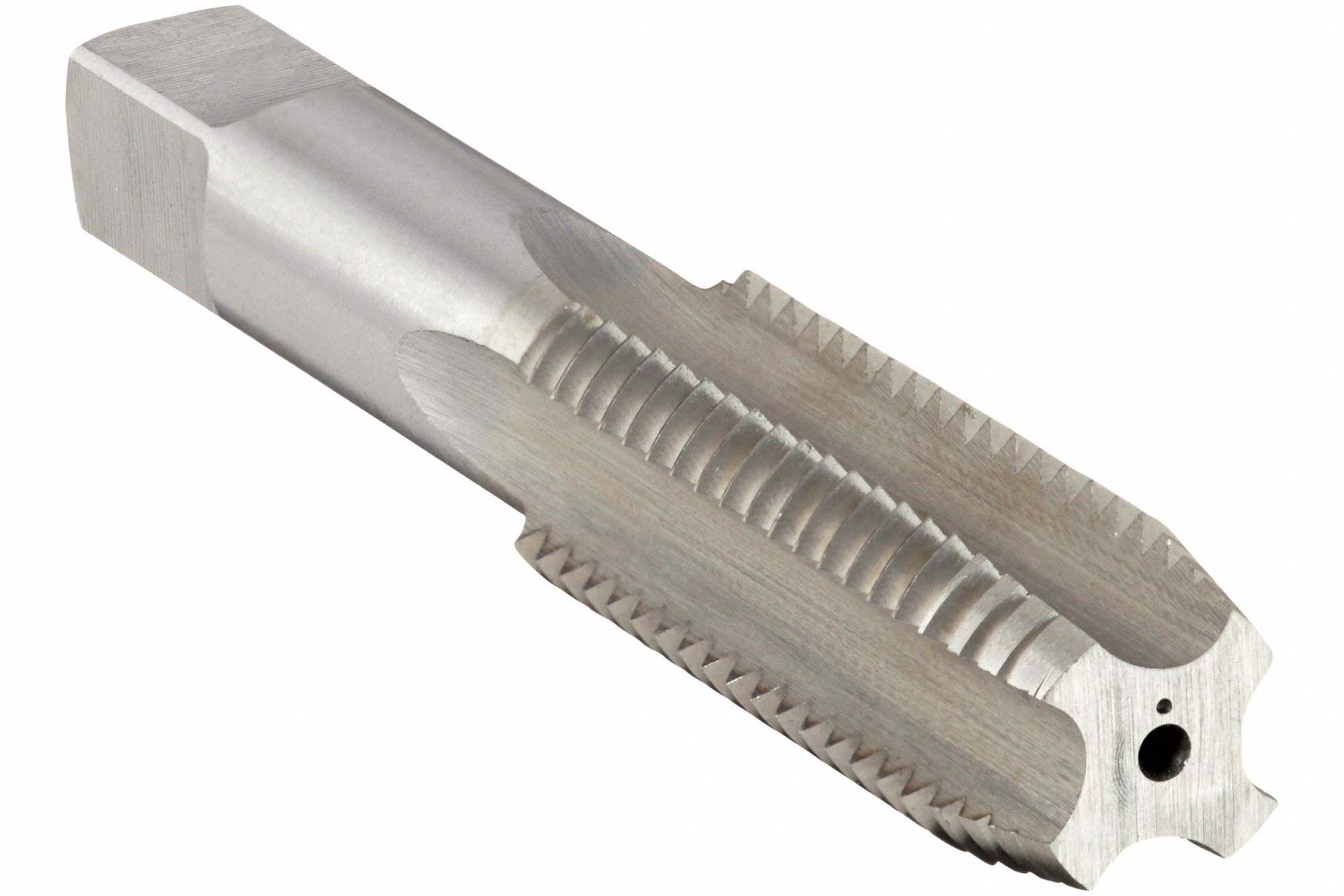 TARAUD À CANNELURE DROITE, FILETAGE 3/4 PO-16, FILETAGE 2 PO LONG, 4¼ PO LONG, FICHE, ACIER RAPIDE