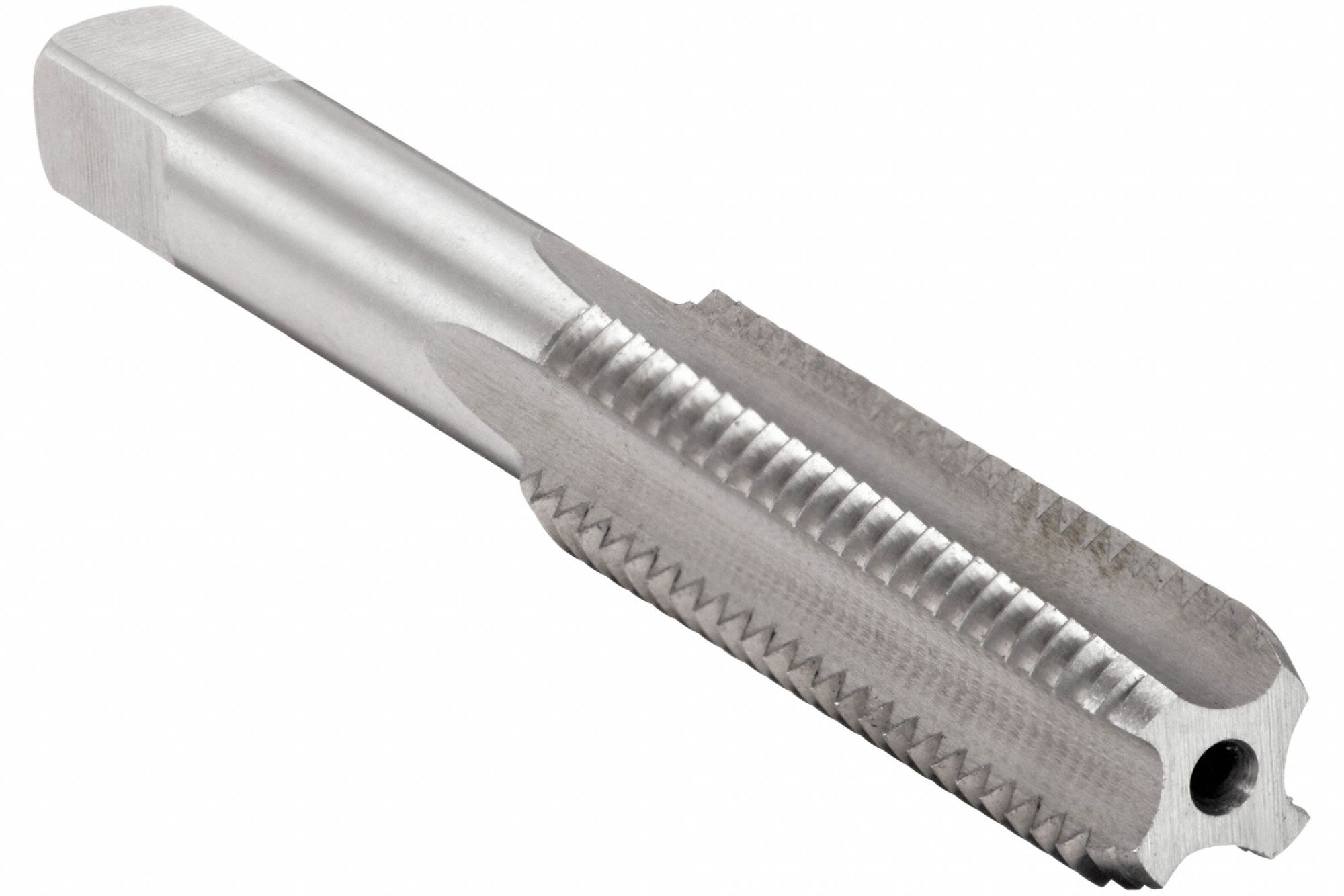 TARAUD À CANNELURE DROITE, FILETAGE M14X1,25, FILETAGE 1 21/32 PO LONG, 3 3/8 PO LONG, ACIER RAPIDE