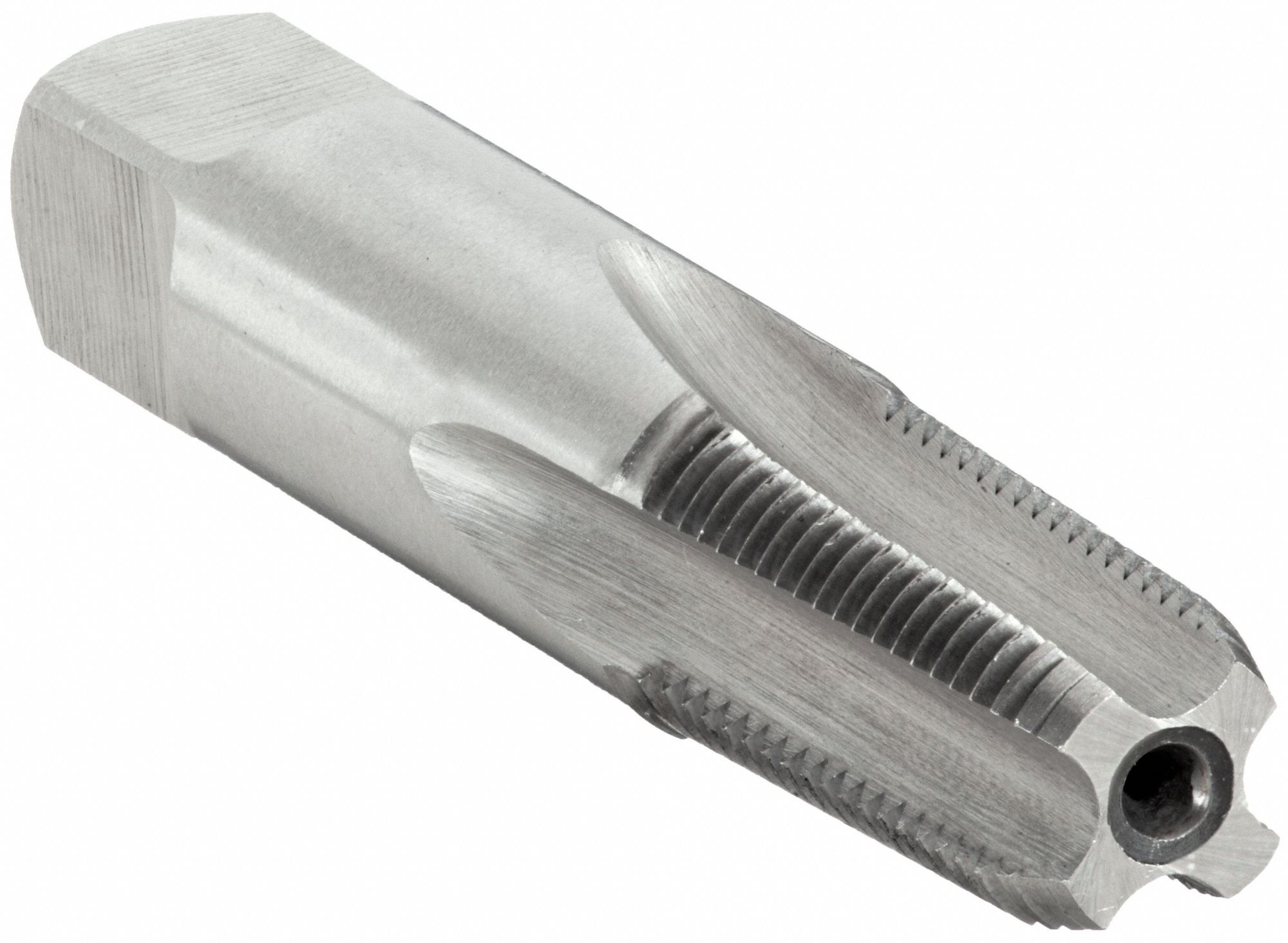 PIPE & CONDUIT THREAD TAP, ⅛"-27 THREAD, ¾ IN THREAD L, 2⅛ IN L, HIGH SPEED STEEL