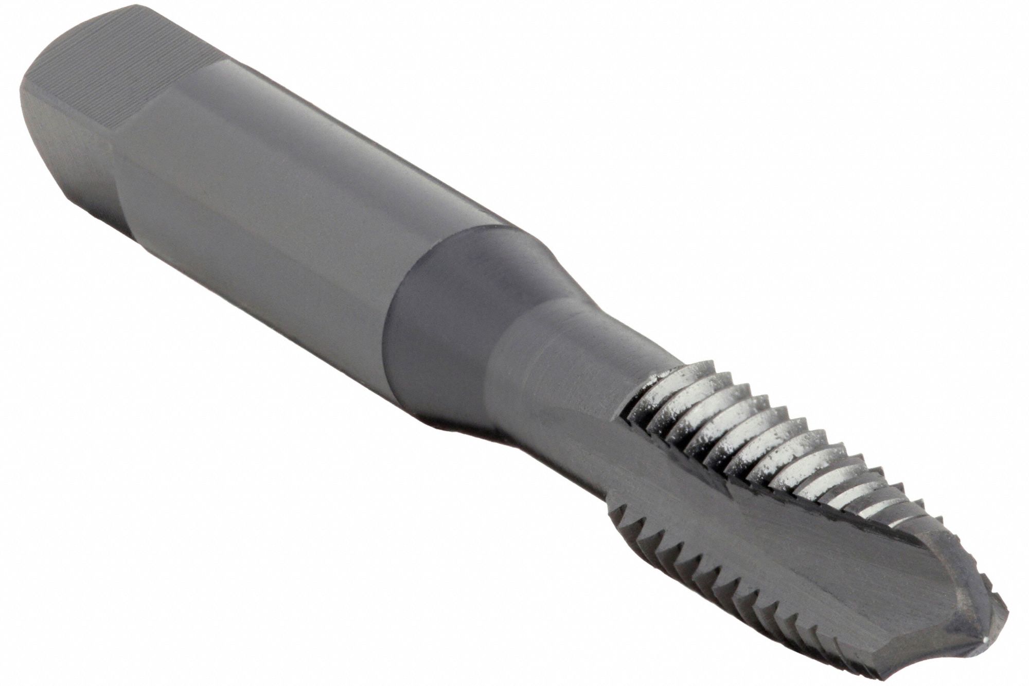 SPIRAL POINT TAP, ⅜"-16 THREAD, ¾ IN THREAD L, 2 29/32 IN L, PLUG, RIGHT HAND