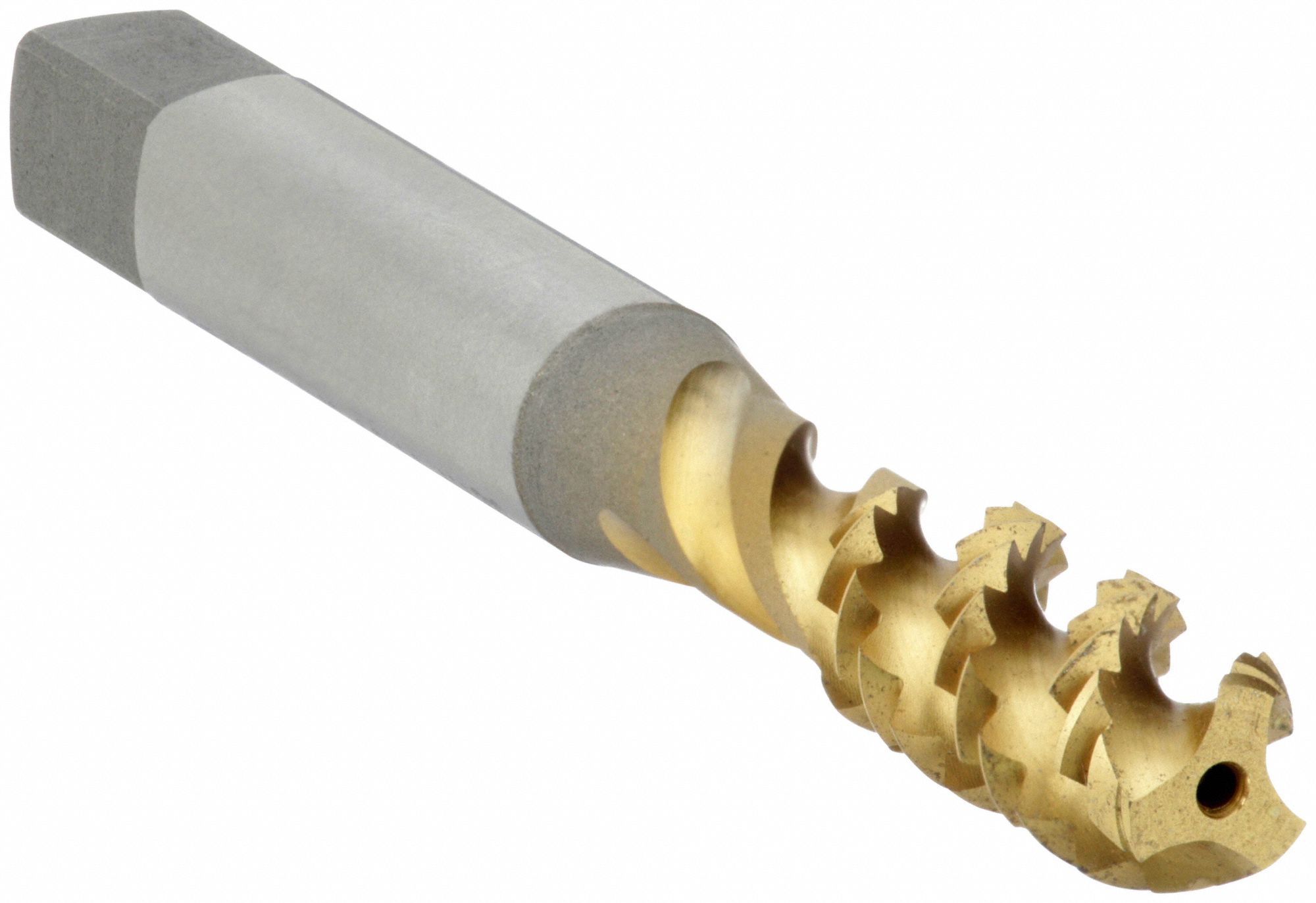 Spiral Flute Tap: 3/8"-24 Thread Size, 1 1/4 in Thread Lg, 2 15/16 in Overall Lg, Bottoming, 2B