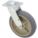 STANDARD PLATE CASTER, 8 IN WHEEL DIAMETER, 600 LB, 9½ IN MOUNTING H, SWIVEL CASTER