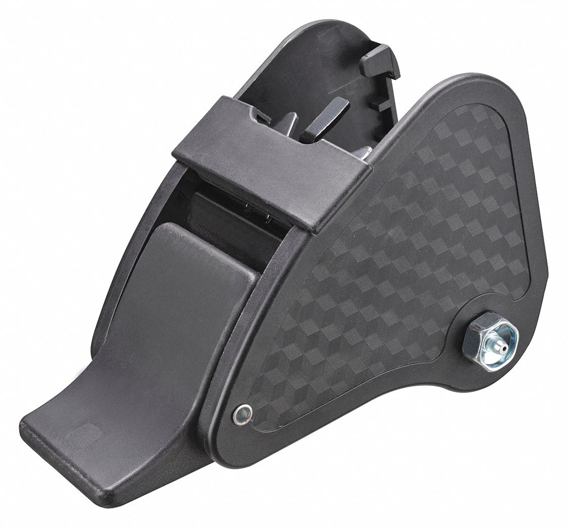 GRAINGER APPROVED Caster TotalLock Kit, Steel, Face, For Wheel Dia. 6