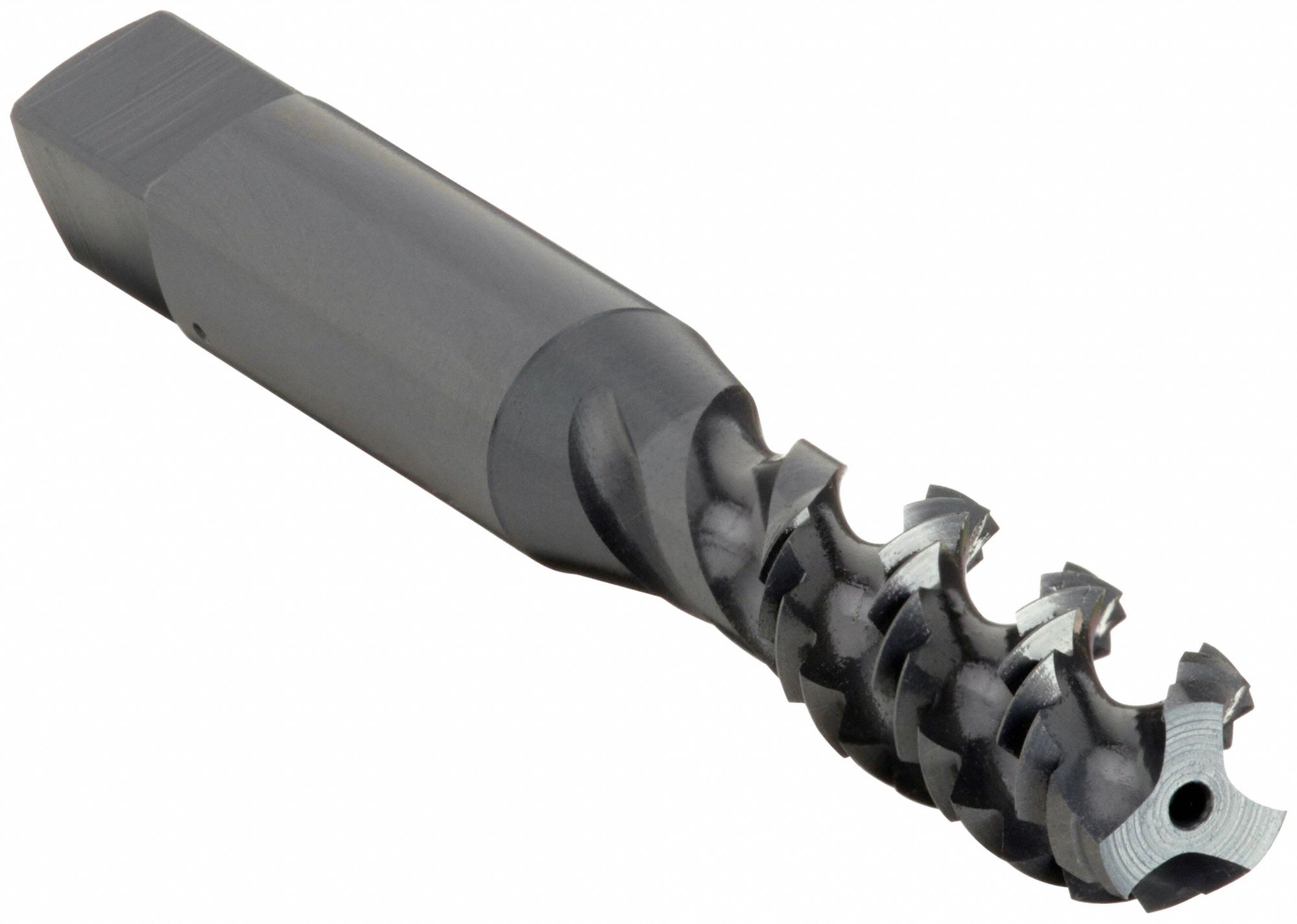 Spiral Flute Tap: 3/8"-16 Thread Size, 1 1/4 in Thread Lg, 2 15/16 in Overall Lg, Bottoming, 2B