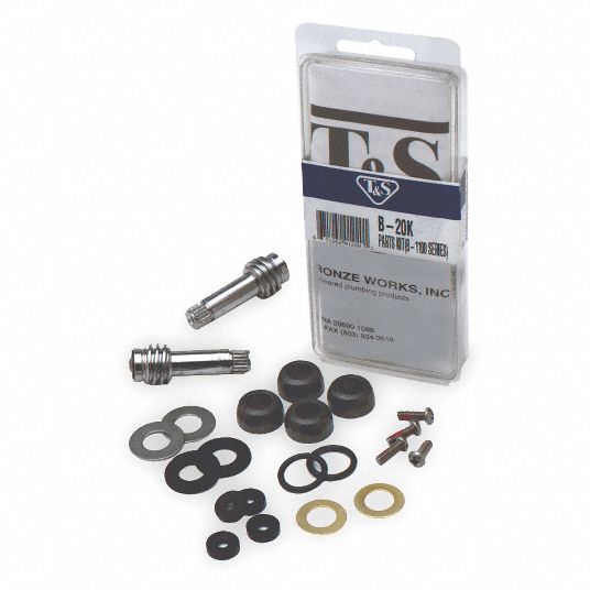 T&S BRASS Parts Kit for 1100 Series Faucets 2MCV3B20K Grainger