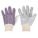 LEATHER GLOVES,COWHIDE,L,GREY,PR