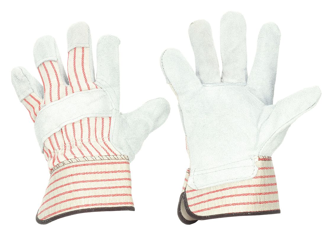 GANTS CUIR,BANDE ROUGE,G,PR