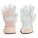 LEATHER GLOVES, L (9), PREMIUM COWHIDE, FULL FINGER, SAFETY CUFF, WING THUMB