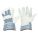 LEATHER GLOVES, L (9), PREMIUM COWHIDE, FULL FINGER, SAFETY CUFF, WING THUMB